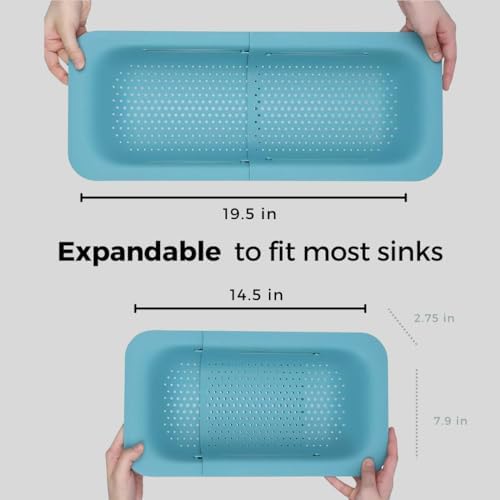 Efficient Collapsible BPA-Free Colander for Kitchen Use