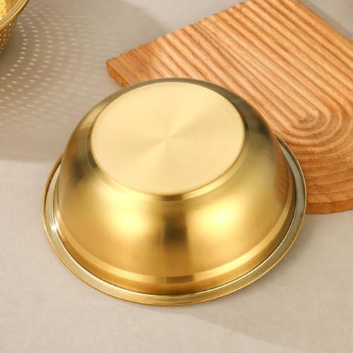 Golden Stainless Steel Mesh Household Strainer Basket