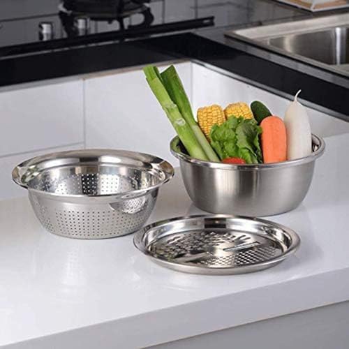 Multifunctional Stainless Steel Basin 3-in-1 Design