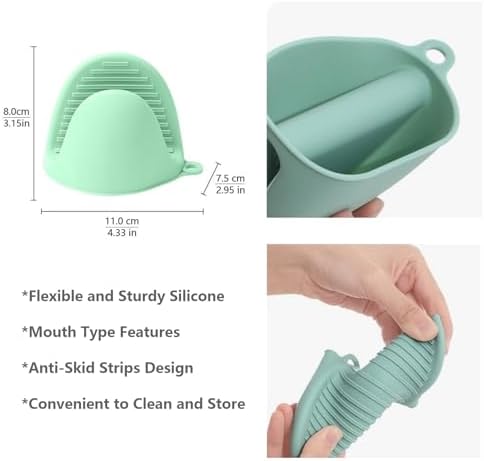 Clip-on Heat-Resistant Silicone Strainer