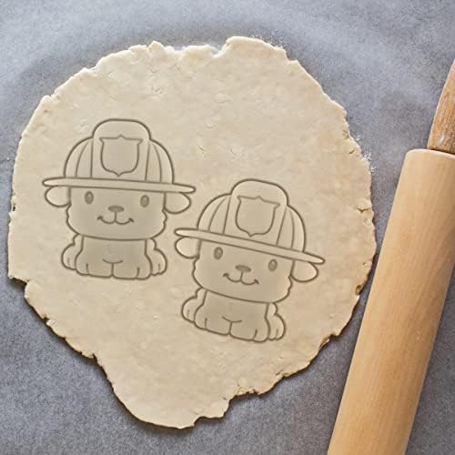 Firefighter-Themed Cookie Cutters Set