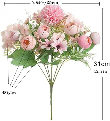 GaRcan Mixed Artificial Bouquet with Pot Color D