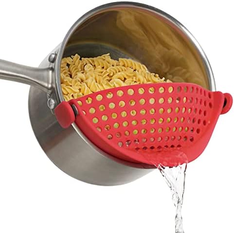 Easy silicone strainer