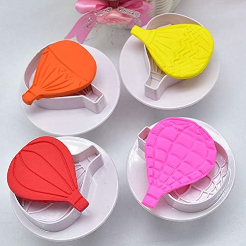 9-Piece Hot Air Balloon Cloud Mold Set For Baking