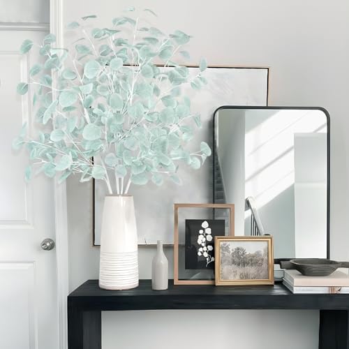 Eucalyptus Leaves Stem Decor 4Pack
