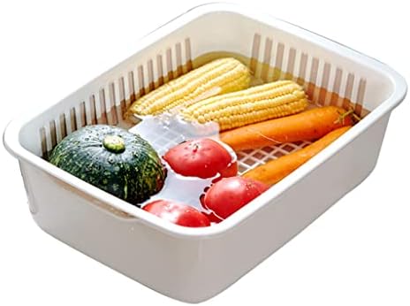 Bydezcon Double-Layer Kitchen Colander Effortless Cooking Made Simple