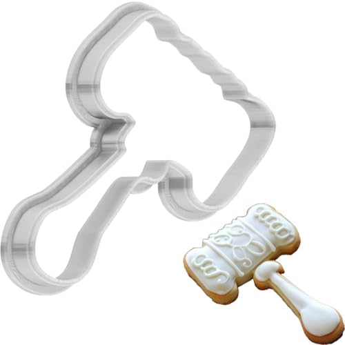 4-Inch Gavel Cookie Cutter - Precision Craft