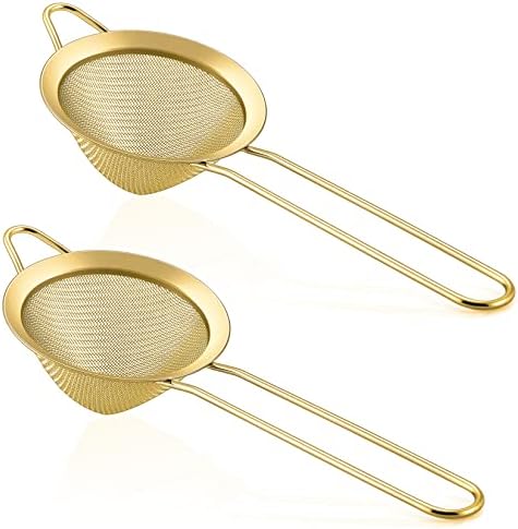 Stainless Steel Conical Strainer Set for Tea Coffee Cocktail Making