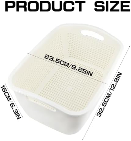 Double-Layer BPA-Free Vegetable and Fruit Basket
