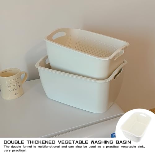 Double-Layer BPA-Free Vegetable and Fruit Basket