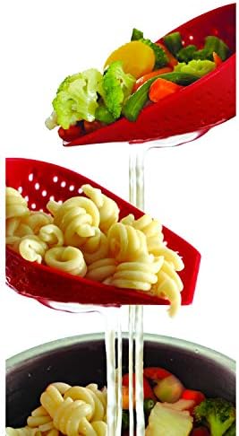Norpro Scoop Colander Large Red