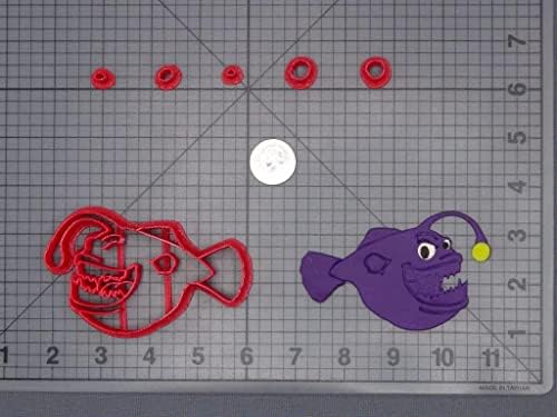 Generic Angler Fish 266-H360 Cookie Cutter Set