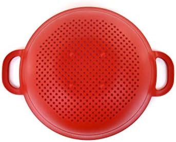 Mintra Home Plastic Colander Set - Easy Pasta Veggie Straining BPA-Free Reusable