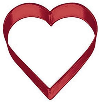 Wilton Red Metal Heart Cookie Cutter 3