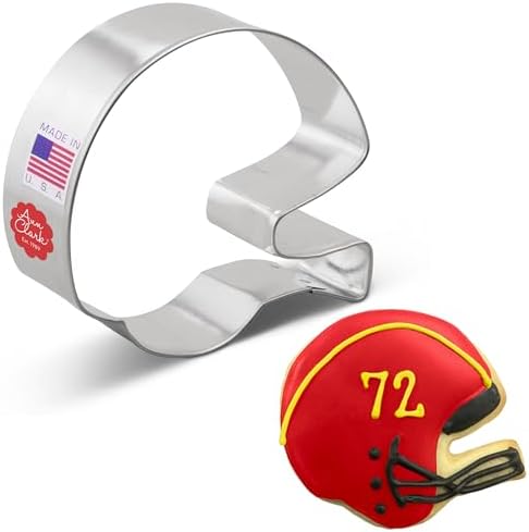 Custom Football Helmet Cookie Cutter
