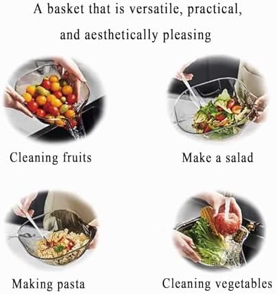 Effortless Kitchen Multifunctional Drainage Basket