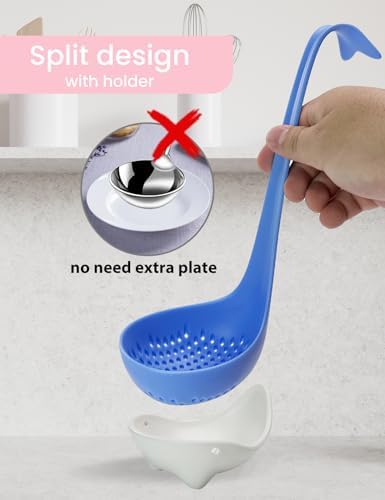 Powerful Performance Colander Spoon Blue