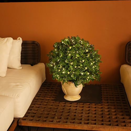 235in Realistic Artificial Topiary Balls Indoors Outdoors from JOZHENJU