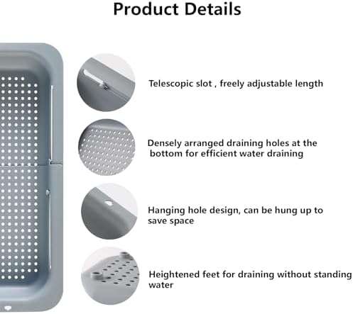 Extendable Sink Colander