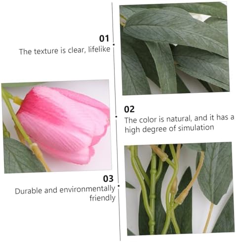 Pink Artificial Eucalyptus Leaf Rattan Wall Hanging Decor