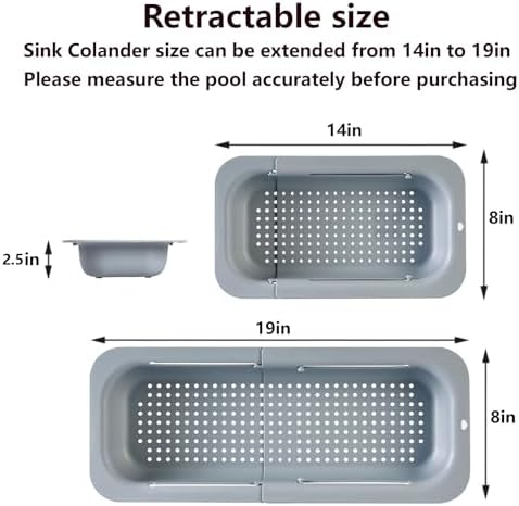 Extendable Sink Colander