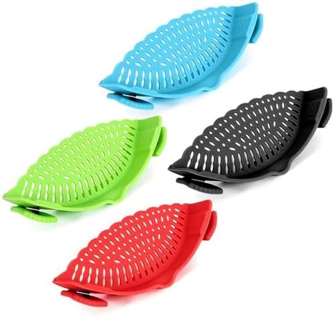 UpTuoLi Snap Strainer Clip On Colander For Pots Pans