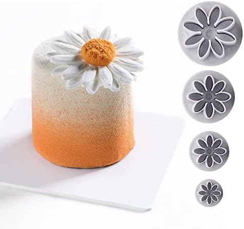 High-Quality Sunflower Fondant Cutter Set USA