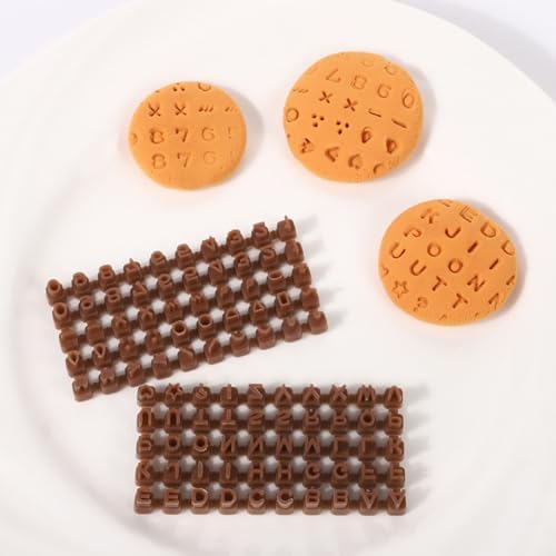 6-Pack Letter Pottery Stamps for Clay