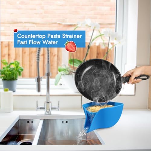 Effortlessly Multifunctional Kitchen Basket Blue