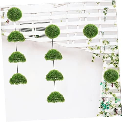 Durable Fake Grass Ball Topiary Decor for Home Wedding