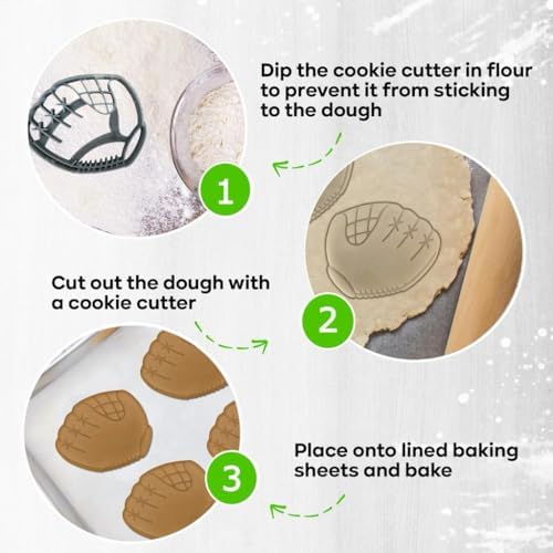 _baseball cookie cutter set