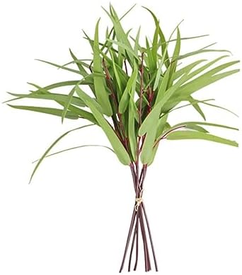 8Pcs Eucalyptus Branch Faux Silk Green Plant Ornament Decor