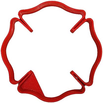 Fire Station Rescue Department Cookie Cutter Made in USA Easy to Use