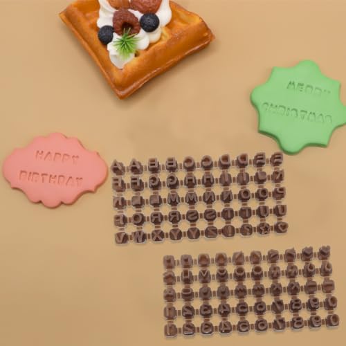 6-Pack Letter Pottery Stamps for Clay