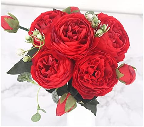 GaRcans artificial flowers vibrant 30cm bouquet