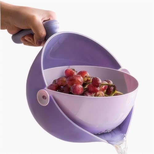 Elite Aiwei 2-in-1 Kitchen Colander with Handle