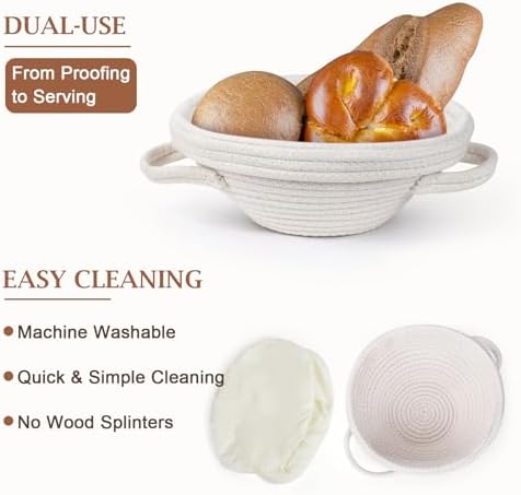 Proofing Basket Set for Baking Lovers