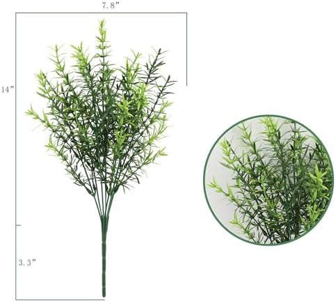 Bustling Greenery 20Pcs Rosemary Bushes for Outdoor Use