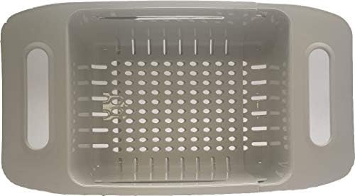 Boxup Extendable Colander Over The Sink Strainer for Kitchen Use