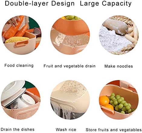 Fast Functional - Precision Colander for Rice Fruit - Durable Easy to Clean