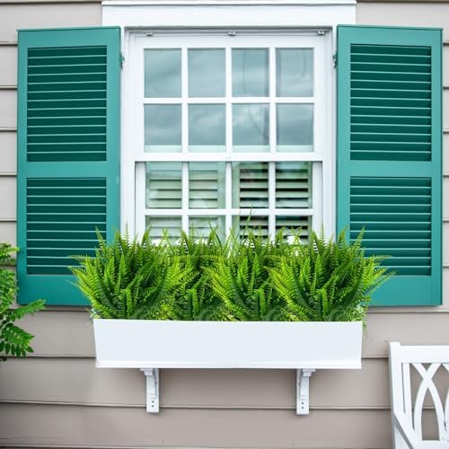 Indoor Artificial Boston Fern Plants 12_pack