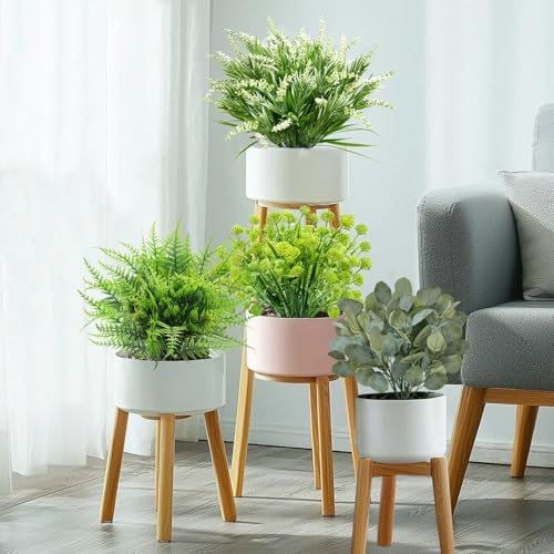 12-Bundle Fake Plants for Home Outdoor Use