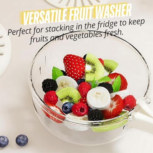 Boxonly Multifunctional Fruit Vegetable Washing Bowl