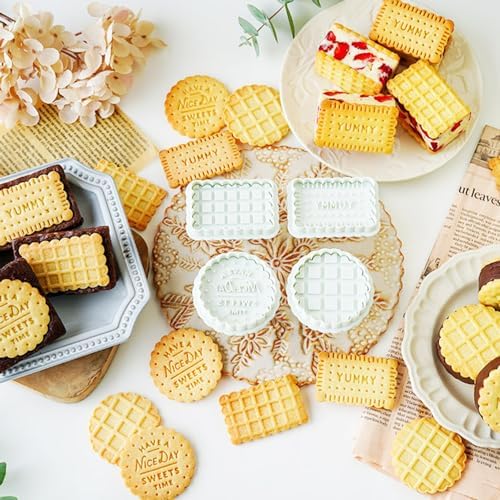 adorable 4-pc cookie cutter set perfect for baking