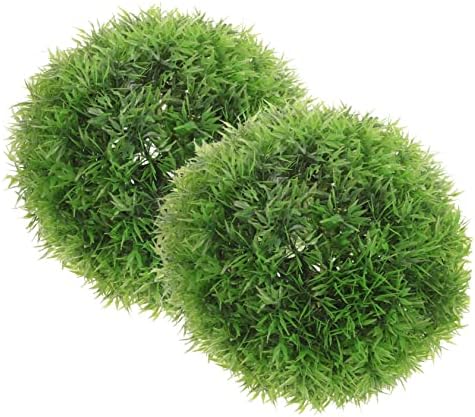 Durable Fake Grass Ball Topiary Decor for Home Wedding