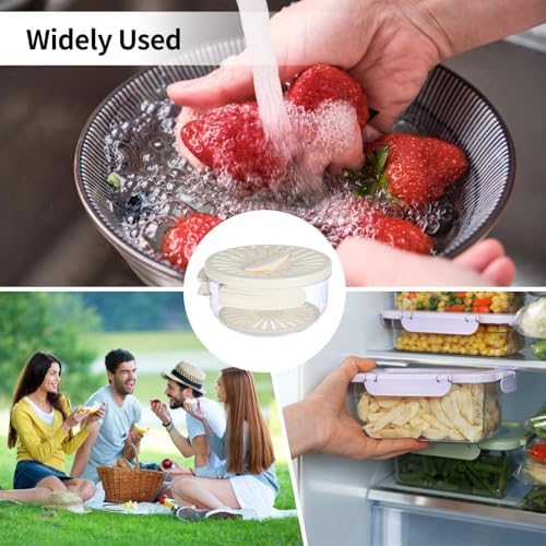 Simple Storage System Organizes and Splits Fruits Vegetables Multifunctional Use