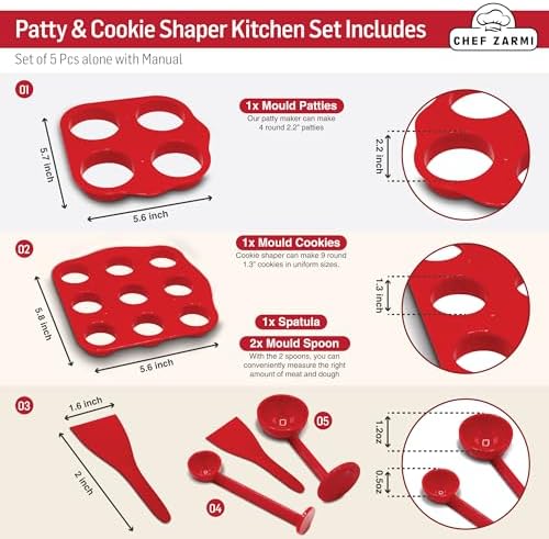 Cookie Press Set by Chef Zarmi