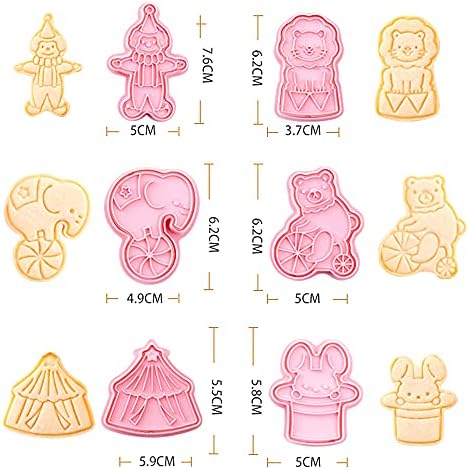 Circus Cookie Cutter Set 6 Piece