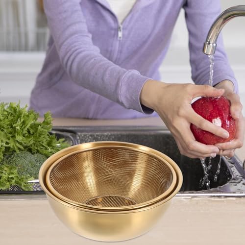 Luxshiny 2-Piece Sink Colander Set