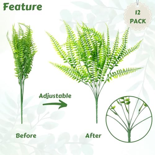 Lush Fake Ferns for Your Decor